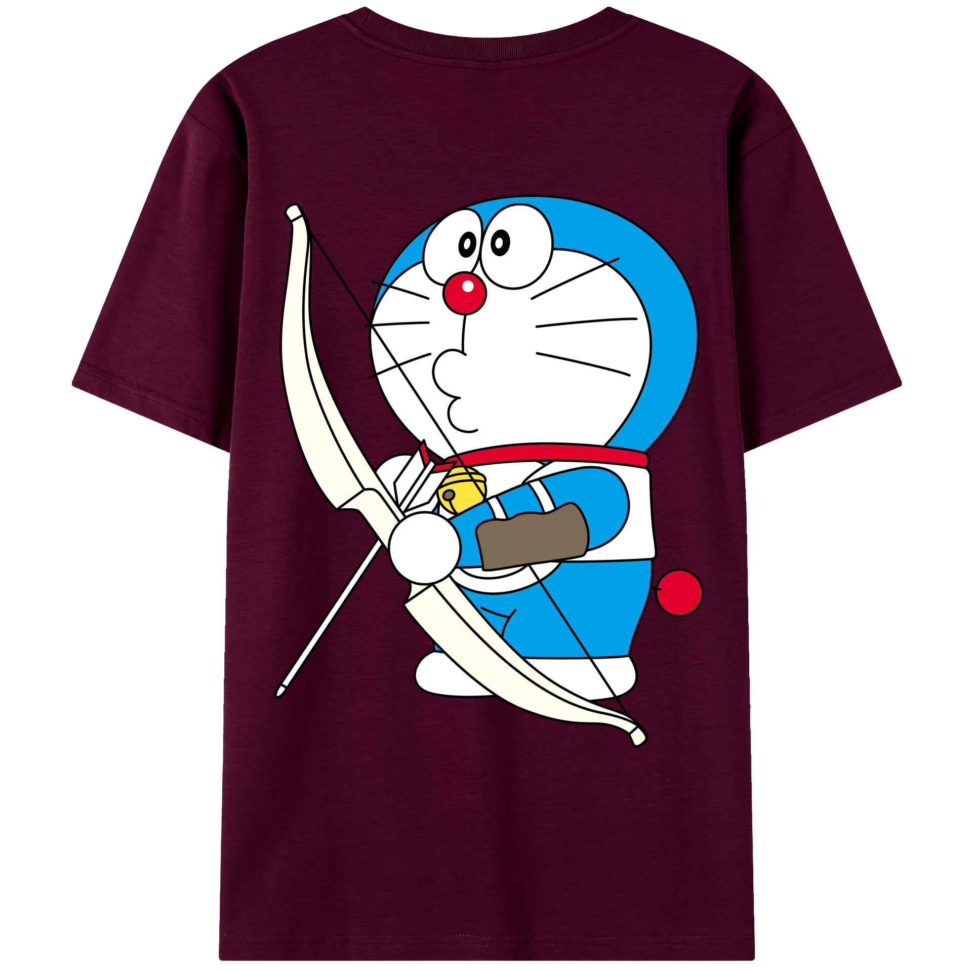 （画像用） ドラえもん Doraemon レディース半袖Tシャツ(バックプリント)